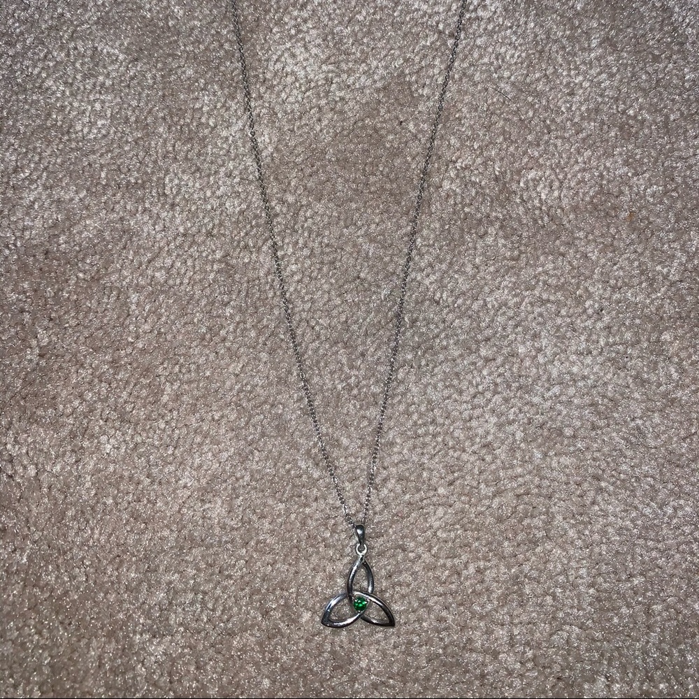 Celtic knot necklace